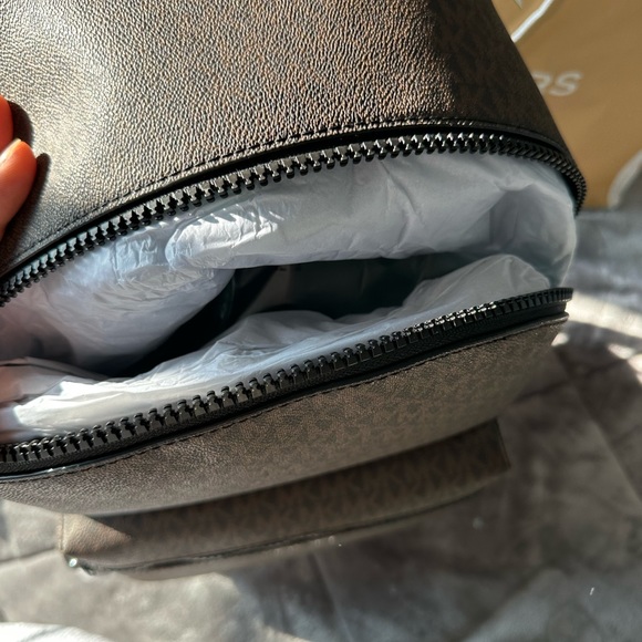 Michael Kors Cooper Brown - Men’s Luxury Backpack - Picture 7 of 8